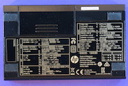 HP-12C Platinum - back