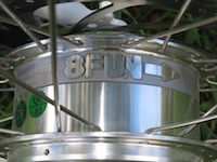 8FUN hub motor - 36 volt, 250 watt, 225 rpm - click to enlarge 8FUN hub motor - 36 volt, 250 watt, 225 rpm