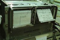 Experimental data on chart recorders