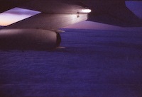 Daylight, before landing